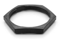 ahdp24-pn01 Amphenol Industrial Black Panel Nut, Shell Size 24 for use with Rear Mounting Housing