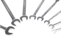 1rzsh8 Bahco 1RZ Series 8-Piece Spanner Set, 5/16 → 3/4, Alloy Steel