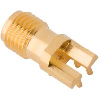 901-10510-3 Amphenol RF 531-40188 Series, Jack Cable Mount SMA Connector, 50Ω, Crimp Termination, Straight Body