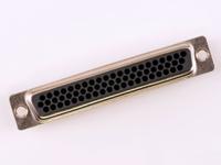 ct37-62s7-1731130076 FCT from Molex 173113 62 Way Panel Mount D-sub Connector Socket, 1.98mm Pitch, with 4-40 Screw Locks