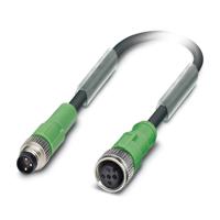 1682320 Phoenix Contact Male 3 way M8 to Female 3 way M12 Sensor Actuator Cable, 1.5 m