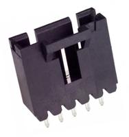 5-104363-4 TE Connectivity AMPMODU MTE Series Straight Through Hole PCB Header, 5 Contact(s), 2.54 mm Pitch, 1 Row, Shrouded