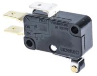 v-155-1c5 Omron Roller Lever Micro Switch, Quick Connect Terminal, 15 A @ 250 V ac, SP-CO, IP40