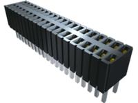 slm-107-01-g-s Samtec SLM Series Straight Surface Mount PCB Socket, 7-Contact, 1-Row, 1.27mm Pitch, Through Hole Termination