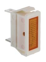 c0430fqnba Arcolectric (Bulgin) Ltd 0430 Series Orange Neon Panel Mount Indicator, 250V, 28.2 x 11.5mm Mounting Hole Size, Solder
