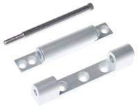 379-9157 Steinbach & Vollman Aluminium Barrel Hinge, Screw Fixing, 92mm x 19mm x 16mm