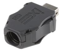 ix40g-a-10s-cv70 Hirose IX Industrial Series Male IX Industrial Connector, Cable Mount Straight 1 Port 10 -Way