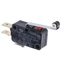 v-166-1c5 Omron Long Roller Lever Micro Switch, Tab Terminal, 16 A @ 250 V ac, SP-CO, IP40