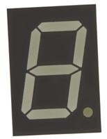tdso5150 TDSO5150 Vishay 7-Segment LED Display, CA Red-Orange 5 mcd RH DP 13mm