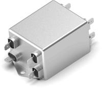 10kebs6afpd TE Connectivity, KEB 10A 440 V ac 50/60Hz, Chassis Mount EMI Filter, Quick Connect 3 Phase