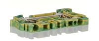 1608640000 Weidmuller 2-Way ZPE 2.5 Earth Terminal Block, 4mm², 26 → 12 AWG Wire, Clamp, Wemid Housing, ATEX, IECEx