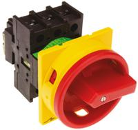 081438-p1-32easvb Eaton 3P Pole Panel Mount Isolator Switch - 32A Maximum Current, 15kW Power Rating, IP65