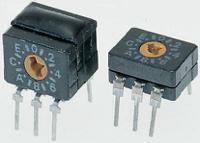 a6c-10rn Omron 10 Way Through Hole DIP Switch, Rotary Flush Actuator