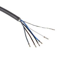rks45t-2txl Turck Female 5 way Straight M12 to Free End Sensor Actuator Cable, 2 m
