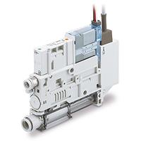 zk2a15k5rwa-06 SMC Vacuum Generator, 1.5mm nozzle , -100kPa, ZK2 series