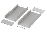 97118220hmt1-filotec-f-1048-220-set Bopla Filotec (Set) Series Aluminum (Anodized) Aluminium Enclosure, IP40, Aluminum (anodized) Lid, 220 x 105 x 48mm