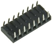 90148-1108 Molex C-Grid Series Right Angle Through Hole Mount PCB Socket, 8-Contact, 1-Row, 2.54mm Pitch, Solder Termination