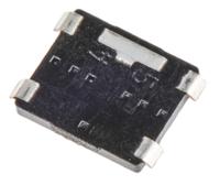 evpaffb65 Panasonic Push Plate Tactile Switch, SPST 20 mA 0.65mm
