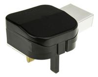 acpbk PowerConnections China, Japan, USA to UK Mains Connector Converter, Rated At 10A