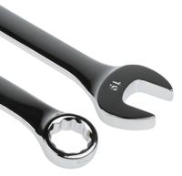 487-258 RS PRO 11-Piece Spanner Set, 6 → 19 mm, 6 → 19 mm, Chrome Vanadium Steel