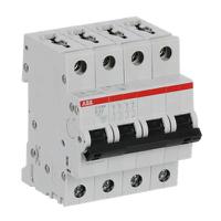 2cds274001r0325-s204m-b32 ABB System Pro M Compact S200M MCB, 4P, 32A Curve B, 400V AC, 15 kA Breaking Capacity