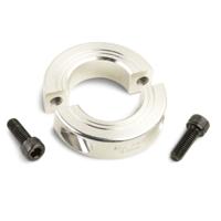 msp-30-a Ruland Shaft Collar, Two Piece, Clamp Screw, Bore 30mm, OD 54mm, W 15mm, Aluminium
