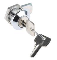 f328-03-2-405e Euro-Locks a Lowe & Fletcher group Company Camlock, 16mm Panel-to-Tongue, 23 x 20.2mm Cutout, Key Unlock