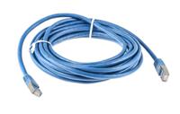 411-172 RS PRO, 5m Cat6, Blue RJ45 to Male RJ45 Male, S/FTP Shielded, Terminated PVC Sheath