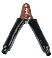 bu-41a-0 Mueller Electric Crocodile Clip, Copper-Plated Steel Contact, 200A, Black