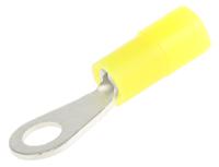 239-4105 RS PRO Insulated Ring Terminal, 2.7 Stud Size, 0.2mm² to 0.5mm² Wire Size, Yellow