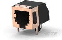 5555140-1 TE Connectivity 5555140 Series Female RJ25 Connector, Through Hole, Cat3 Right Angle 6 -Way