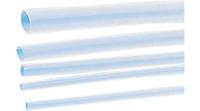 rnd-465-00311 RND Heat Shrink Tube, Clear 1.6 → 0.8mm Sleeve Dia. x 1.2m Length 2:1 Ratio, RND 465 Series
