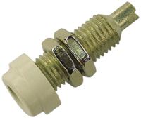 930175107 Hirschmann Test & Measurement White Female Banana Socket, 4 mm Connector, Solder Termination, 16A, 30 V ac, 60V dc, Tin