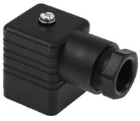 935980321-rs-gdm-3016-schwarz Hirschmann GDM 3P+E DIN 43650 A, Female Solenoid Valve Connector, 250 V Voltage