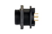 px041306spc Bulgin Circular Connector, 6 Contacts, PCB, Miniature Connector, Socket, Female, IP68, Buccaneer 400 Series