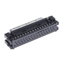 1658607-1 TE Connectivity Amplimite HDF-20 50 Way Right Angle Cable Mount D-sub Connector Plug, 2.76mm Pitch