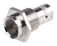 j01003a1327 Telegartner, Jack Panel Mount BNC Connector, 75Ω, Clamp Termination, Straight Body