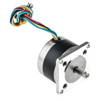 180-5280 RS PRO Hybrid Stepper Motor, 4 V, 1.8°, 56.4 x 56.4mm Frame, 6.35mm Shaft
