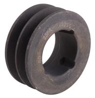 spaa-pulley-80-x-2 RS PRO Pulley, Cast Iron, Steel