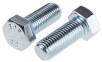 276-263 RS PRO Bright Zinc Plated Steel, Hex Bolt, M16 x 40mm