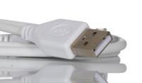 182-8864 RS PRO USB 2.0, Male USB A to Male USB B, 800mm