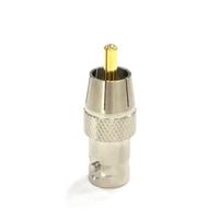 246-9516 RS PRO Straight 75Ω Coaxial Adapter RCA Plug to BNC Socket 250Hz