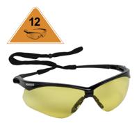 25673 Kimberly Clark V30 Nemesis Safety Glasses, Amber Polycarbonate Lens