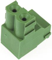 282807-2 TE Connectivity, 5.08mm Pitch, Buchanan, 2 Way, Right Angle, Pluggable Terminal Block, Plug, Cable Mount, Screw