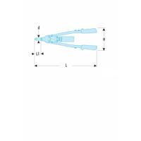 y116cpb Facom Plier Type Riveter