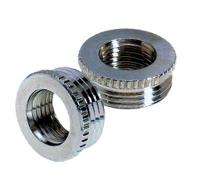 52003900 Lapp Cable Gland Adaptor, PG29 Exterior Thread, PG21 Interior Thread, Nickel Plated Brass, SKINDICHT Series