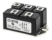 vuo82-12no7 IXYS Bridge Rectifier Module, 88A, 1200V, 3-phase, 5-Pin