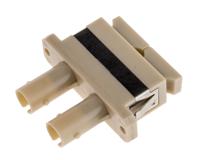536-7695 RS PRO ST to SC Multimode Duplex Fibre Optic Adapter