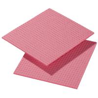95010026 Spontex Pink Scourer 206mm x 185mm x 5.2mm, for Cleaning Use