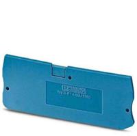 1072360 Phoenix Contact D-PT 4 Series End Cover for Use with DIN Rail Terminal Blocks